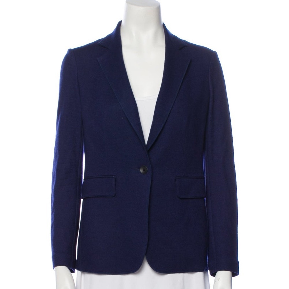 Rag & Bone Lexington Blazer Jacket Wool unlined navy blue Size 4